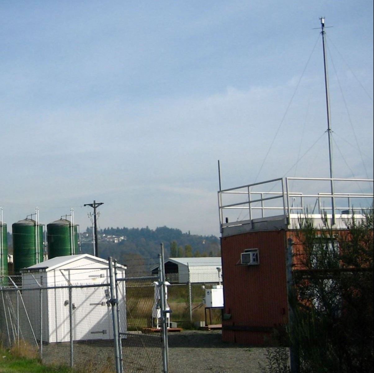 Tacoma Tideflats monitoring site near Commencement Bay